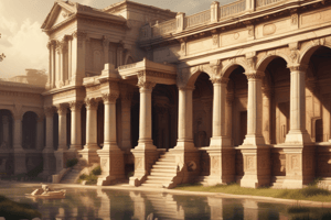 Roman Architecture Basics