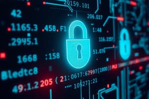 Network Security Exam Review