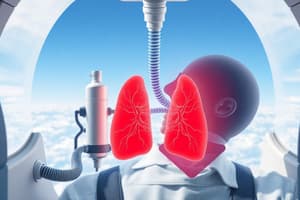 Aircraft Oxygen Systems and Human Respiration