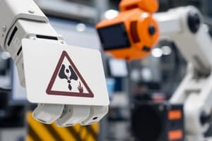 Safety in Machinery and Robotics