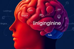 Psycholinguistique et Langage