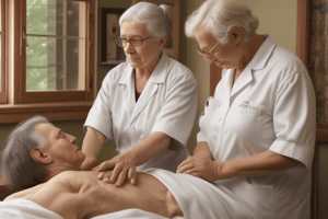 Geriatric Massage Techniques and Considerations