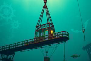 Diver Helmet Struck by Crane Hook