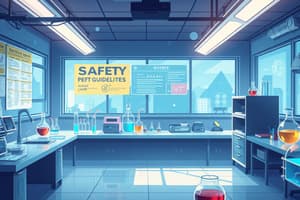 Science Laboratory Safety Overview