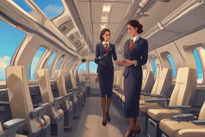 Flight Attendant Pre-Departure Procedures