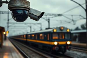 Video Surveillance Systems in Indian Railways