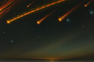 Comets, Meteors and Asteroids