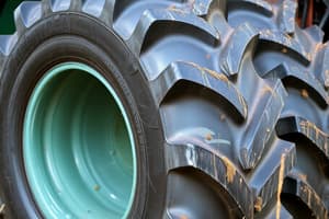 Agricultural Tires and Wheels Overview