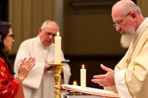 The Development of Catholic Sacraments