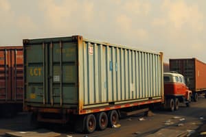 Cargo Container Types and Characteristics