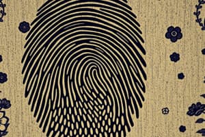 Fingerprint Types and Patterns