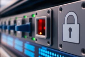 Network Security: Access Controls and Firewalls