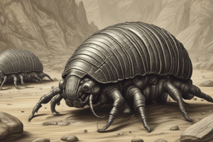 Invertebrate Zoology: Trilobites and Arachnids