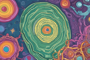 Cellular Organelles and Secretion Processes