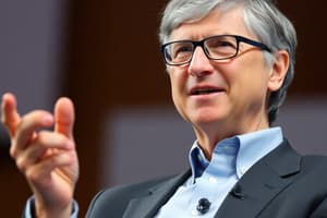 Bill Gates' Leadership Style and Impact