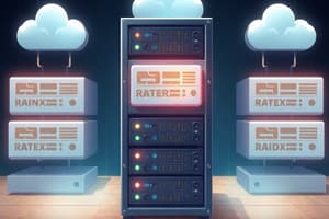 Data Storage and RAID Concepts Quiz