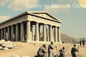 Athenian Society & Slavery