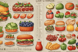 WK 9: Intro to Nutrition and Metabolism