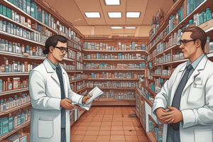 Pharmacy Professional Roles and Judgments