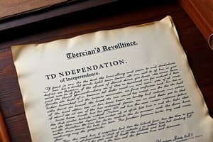 Declaration of Independence