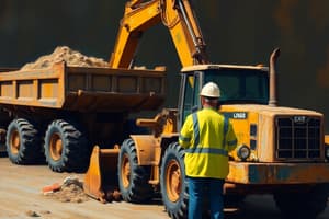 Digger and Dump Truck Safety