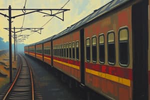 Indian Railways Accounting Practices Quiz