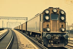 Railway Weighment Procedures Quiz