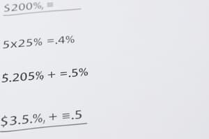 Arithmetic - 1 Quiz