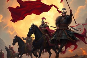 Mongol Empire Rise and Expansion Quiz