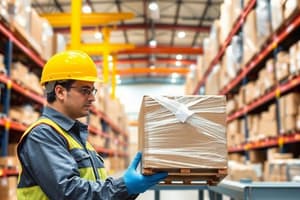 Logistics Chapter 11: Materials Handling & Warehousing