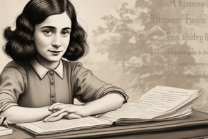 Analyzing Diary of a Young Girl by Anne Frank