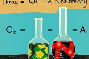 Chemical Reactions and Equations