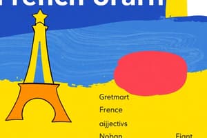 Grammaire Française: Pays et Nationalités