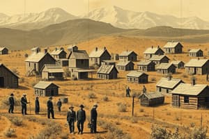 American History: Frontier and Immigration