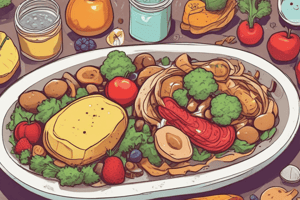 Carbohydrate Consumption Patterns