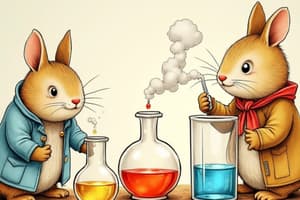 Chemical Reactions and Physical Changes