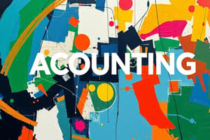 Accounting Principles Overview