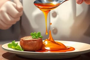 Sauce Application Techniques