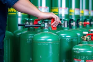 Compressed Gas Cylinders Overview