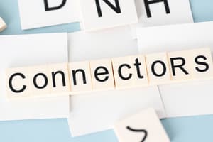 Types of Connectors and Linking Words