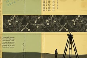 Surveying Problems and Calculations