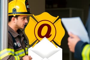 New Lenox Fire Email Policy Overview