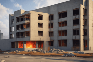 Behavior of Reinforced Concrete in Fire Situations