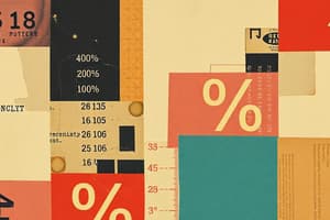 Compound and Repeated Percentages Quiz