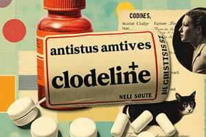 Antitussives: Codeine & Dextromethorphan