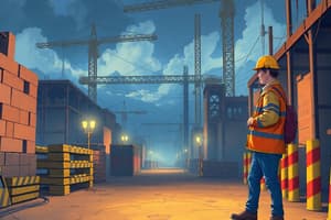 Construction Safety Quiz