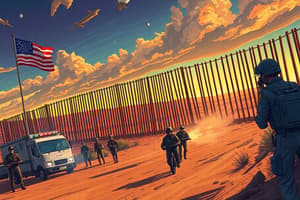 US-Mexico Border: Smuggling, People, and Border Patrol