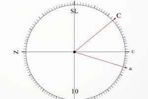 Trigonometric Values for Specific Angles