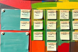 Gli Artefatti di Scrum