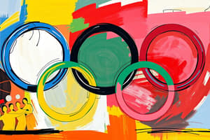 Ancient and Modern Olympics Overview